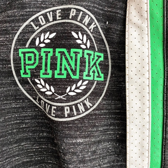 PINK VICTORIA SECRET 🍀2/$30🍀Charcoal Black Small - Picture 2 of 7